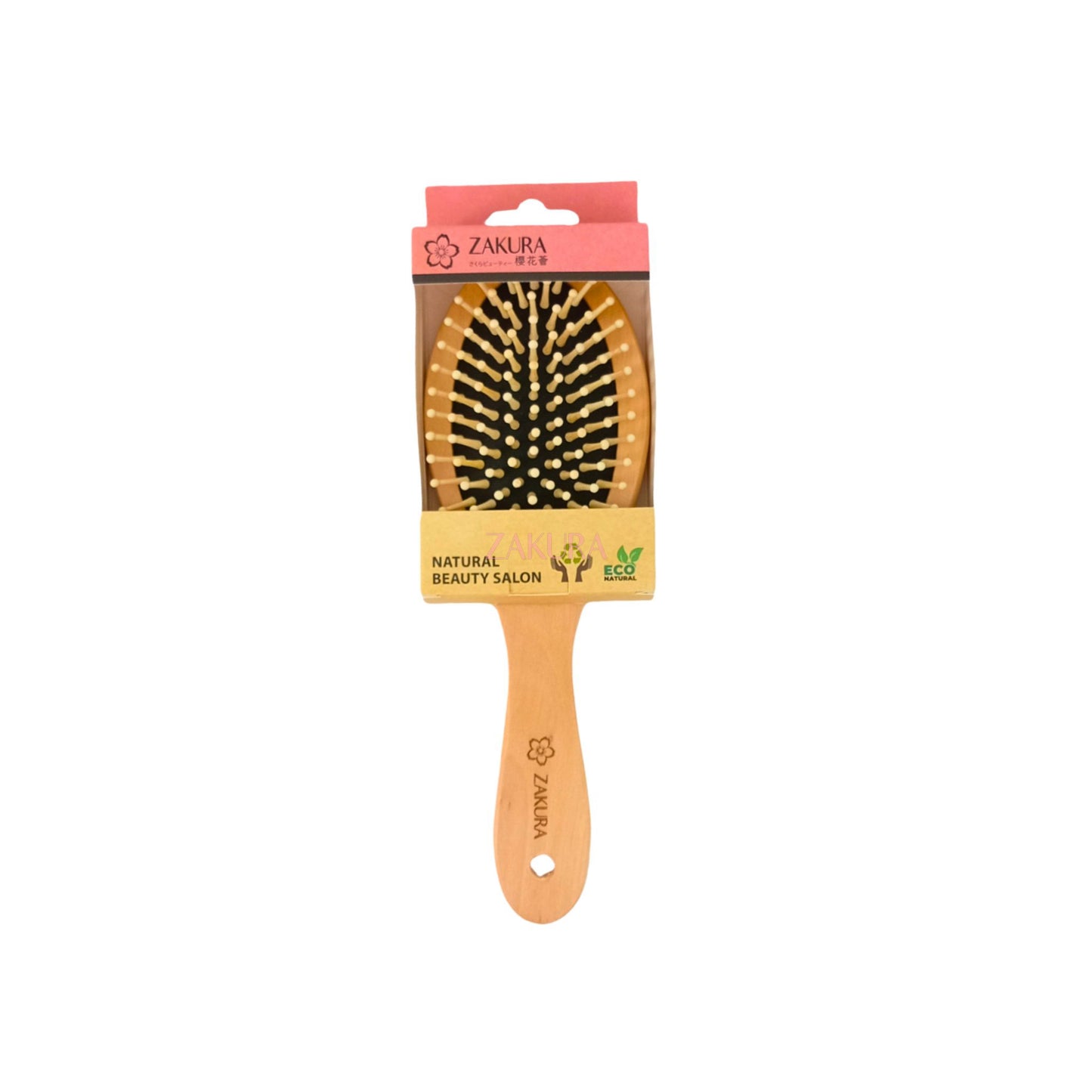 Zakura Wooden Paddle Brush 1pc (Small/Large) Small