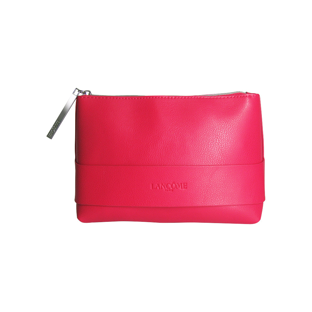 Lancome Cosmetic Bag (Begonia Red) 1pc