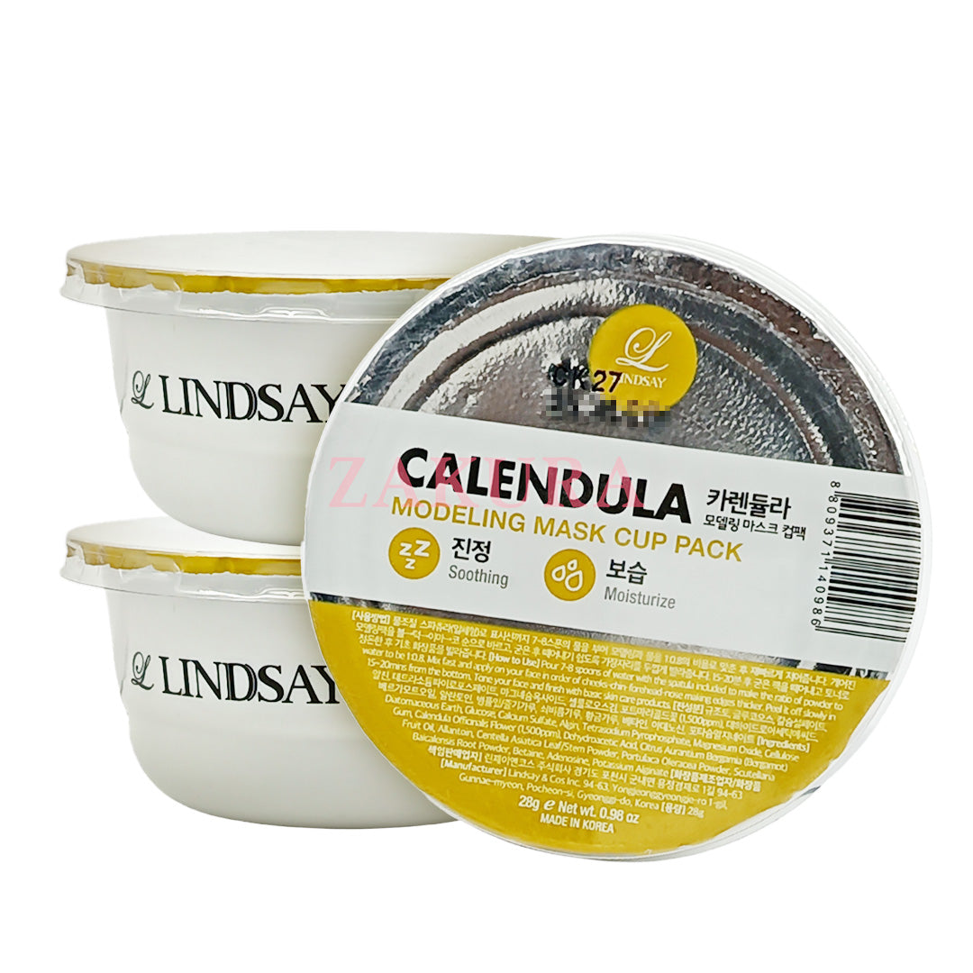Lindsay Disposable Modeling Mask Cup Pack-Calendula(Trio) 3pcs