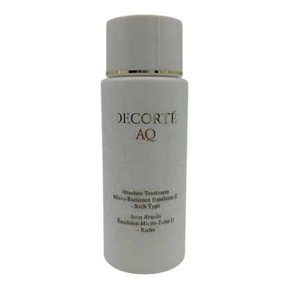 Cosme Decorte AQ Absolute Micro-Radian Emulsion II -Rich (Mini) 30ml