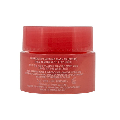 Laneige Lip Sleeping Mask EX - Berry (Miniature) 3g
