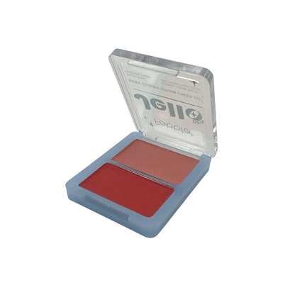 Febble Dewy Cloudy Cream Cheek Duo - 02A 5.6g
