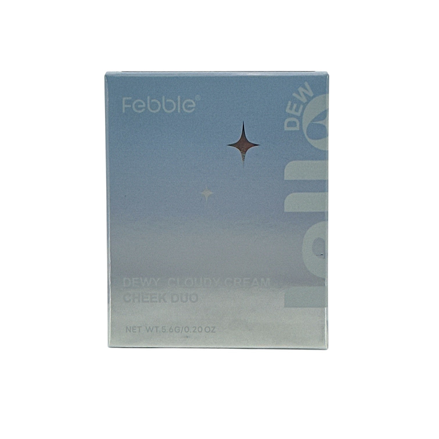 Febble Dewy Cloudy Cream Cheek Duo - 02A 5.6g