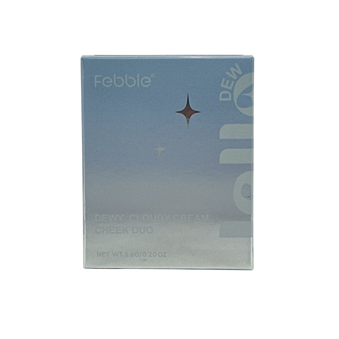 Febble Dewy Cloudy Cream Cheek Duo - 01B 5.6g
