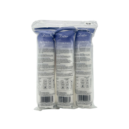 Lmltop Round Double-Faced Cosmetic Cotton (1360pcs) 3*120pcs