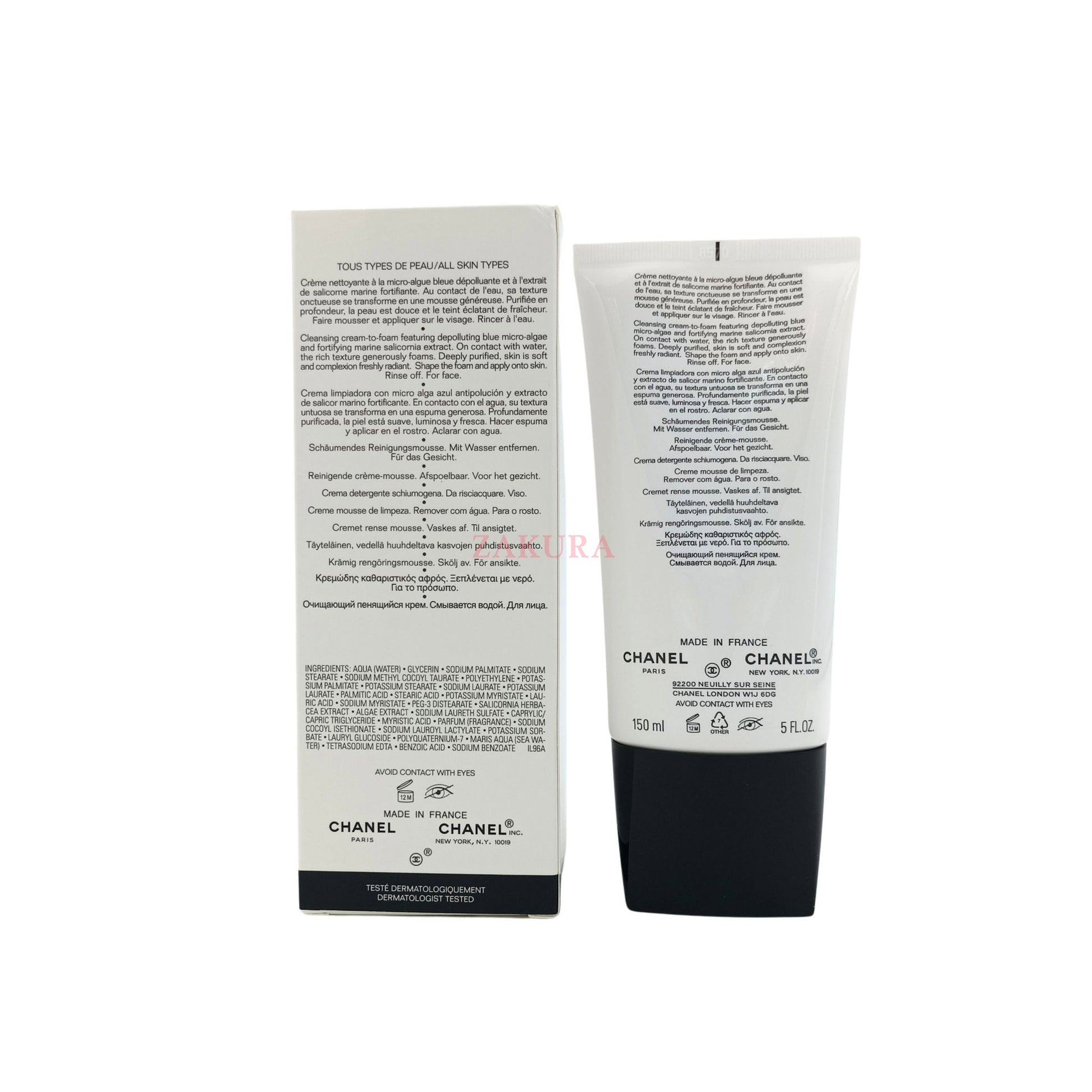 Chanel La Mousse Anti-Pollution Cleansing Cream-To-Foam 150ml