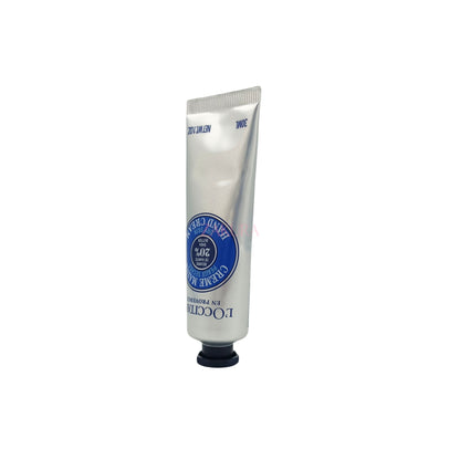 L'Occitane Shea Butter Hand Cream 30ml – Iconic silver tube with nourishing formula, available at Zakura Global for dry and sensitive hands.