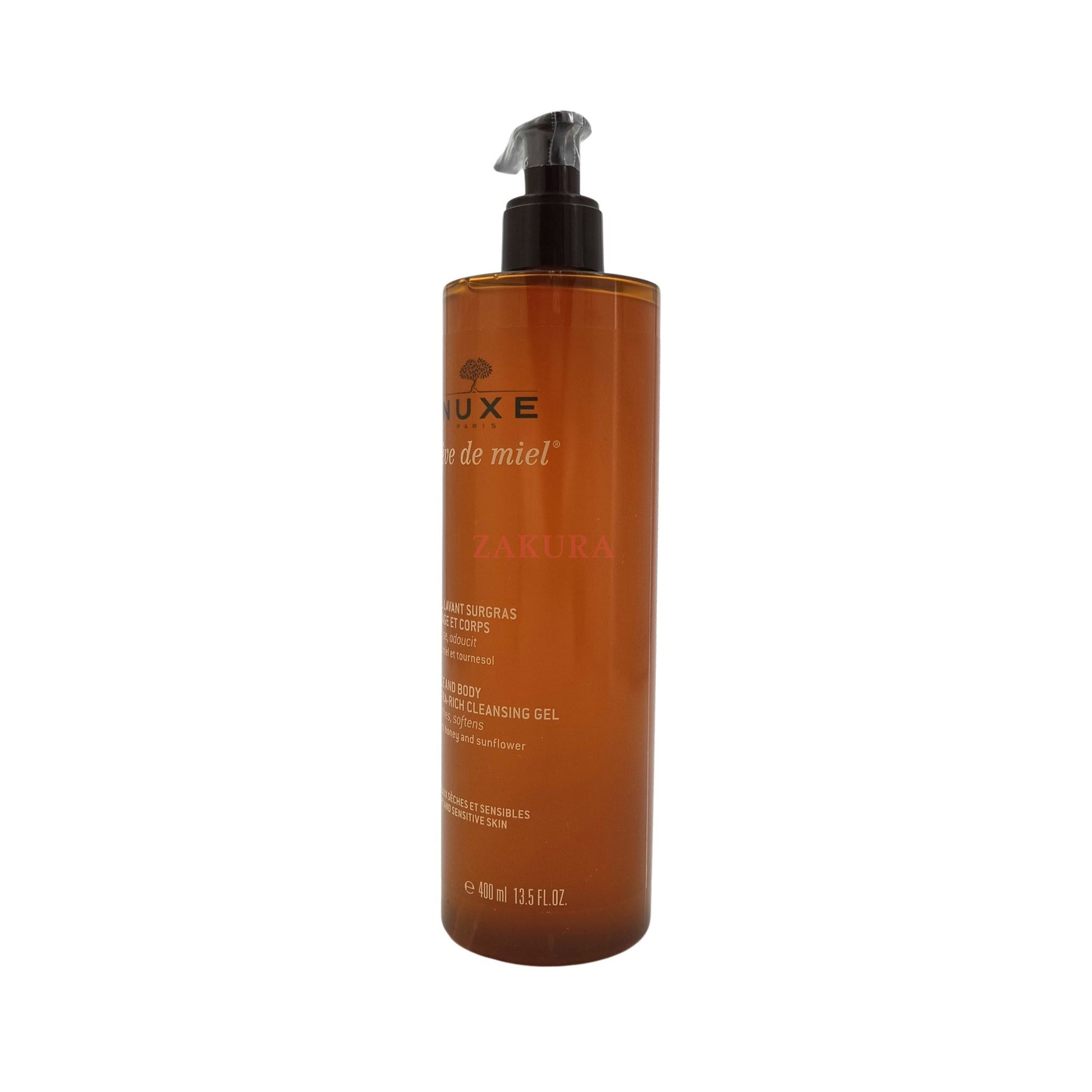 Nuxe Reve De Miel Face & Body Ultra-Rich Cleansing Gel 400ml