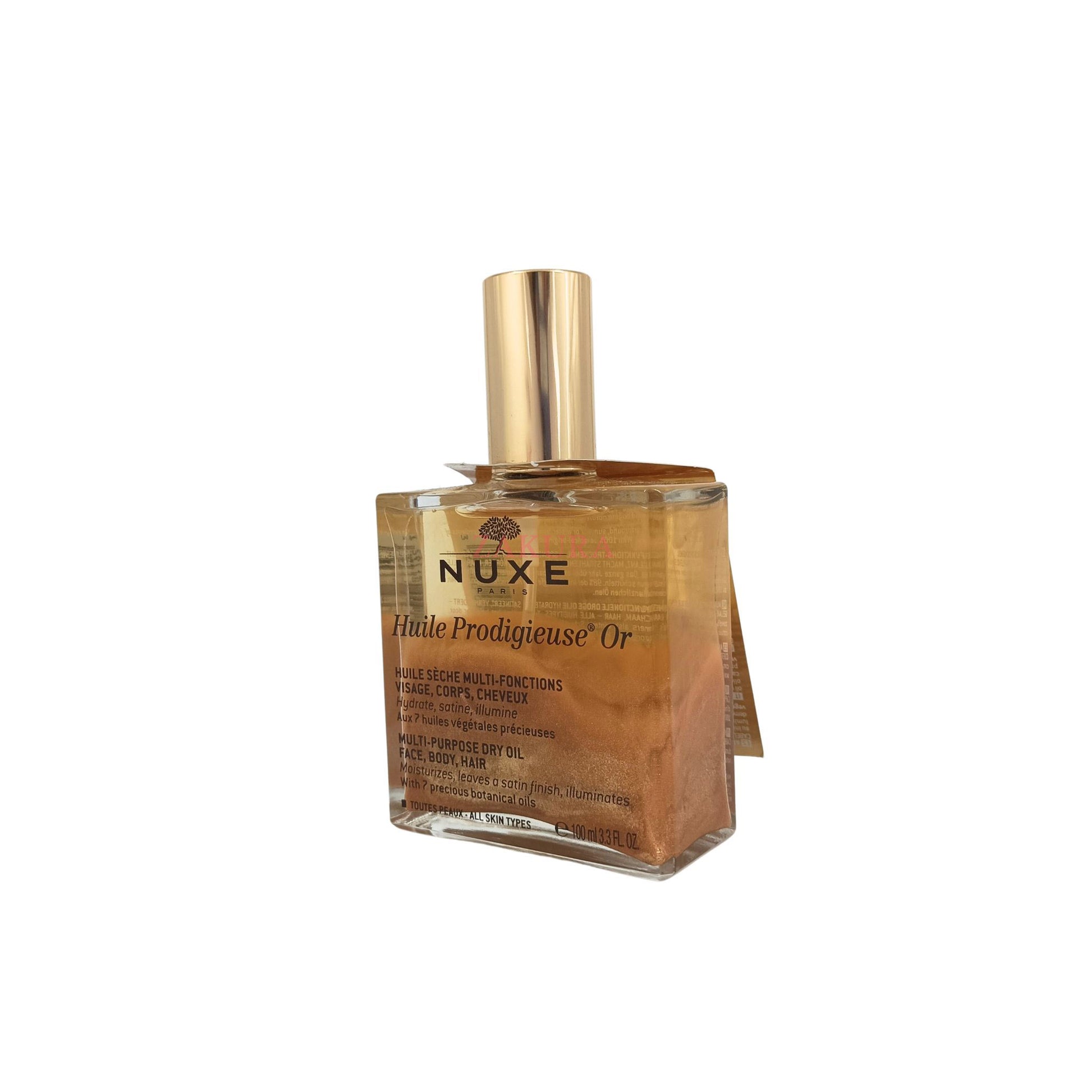 Nuxe Huile Prodigieuse Multi Usage Dry Oil/ Shimmering Dry Oil/ Florale Multi-Purpose Dry Oil/ Neroli Multi-Purpose Dry Oil 100ml Shimmering Dry Oil