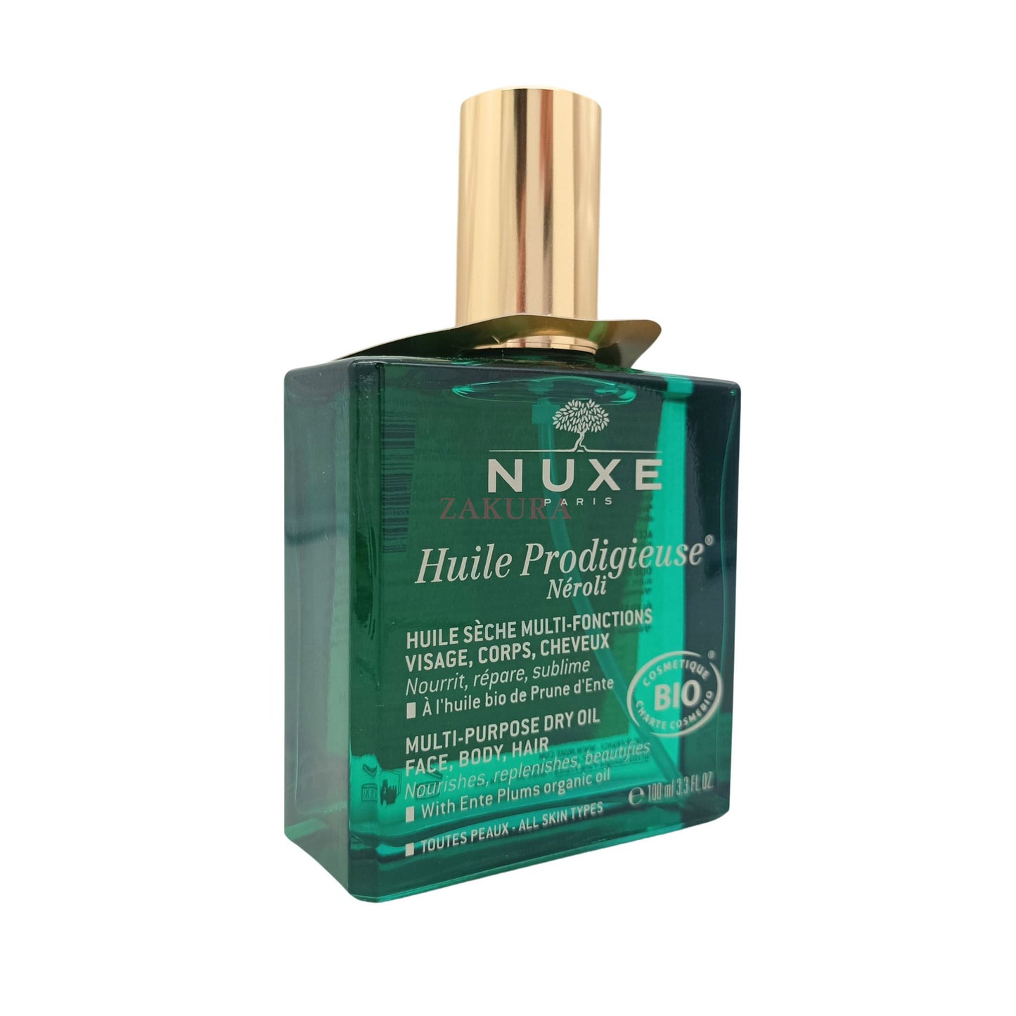 Nuxe Huile Prodigieuse Multi Usage Dry Oil/ Shimmering Dry Oil/ Florale Multi-Purpose Dry Oil/ Neroli Multi-Purpose Dry Oil 100ml Neroli Multi-Purpose Dry Oil