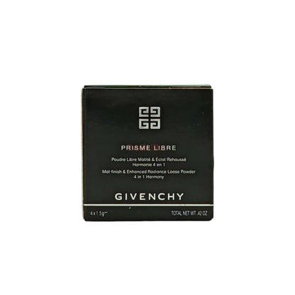 Givenchy Mat Finish&Enhanced Radiance Loose Powder (Mini) 4x1.5g (4 Mousseline Acidulee/2 Taffetas Beige) 4 Mousseline Acidulee