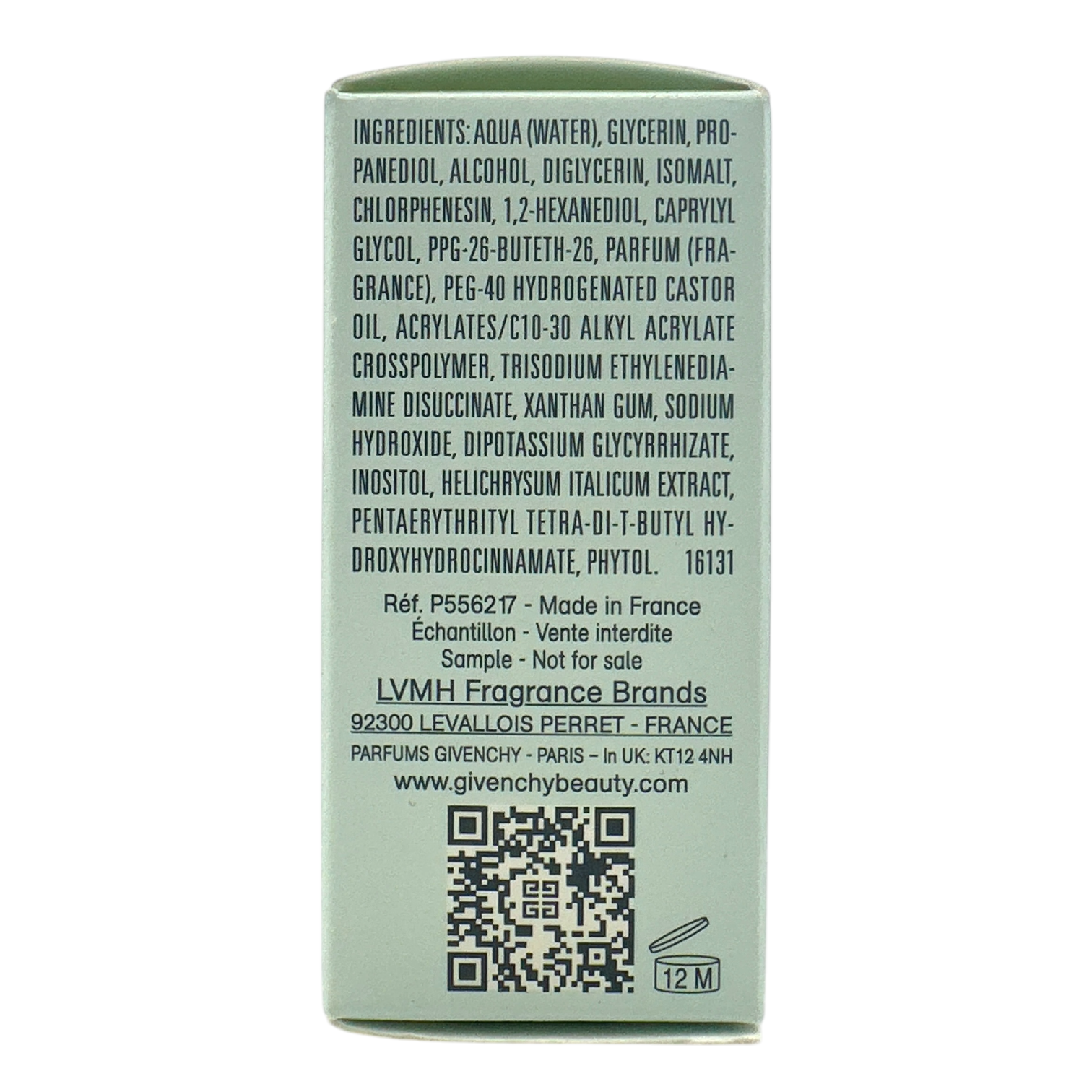 Givenchy Skin Resource Soothing Moisturizing Lotion Miniatu 18ml