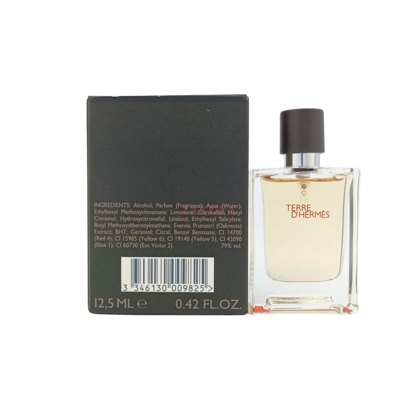 Hermes Terre D'Hermes Pure Parfum Spray (Miniature) 12.5ml