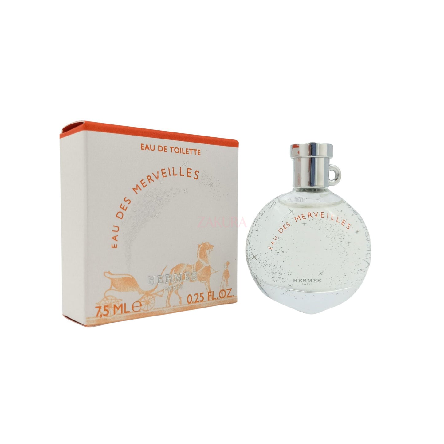 Hermes Eau Des Merveilles EDT Spray Miniature (7.5ml/15ml) 7.5ml