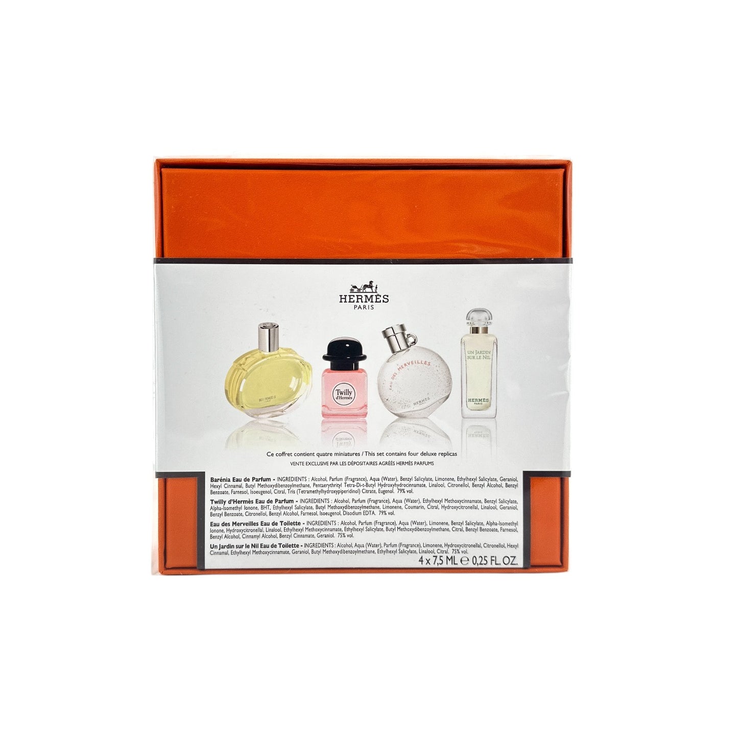 Hermes Mini Perfume Set 7.5ml x4
