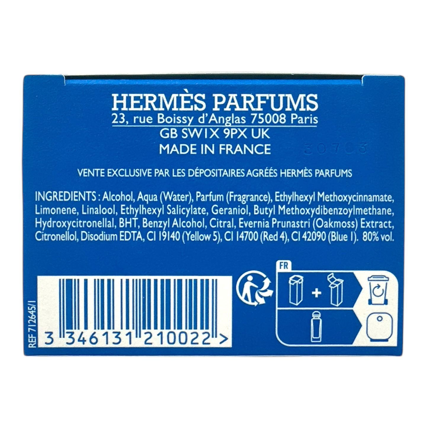 Hermes Un Jardin En Mediterran Eau De Toilette Spray 50ml