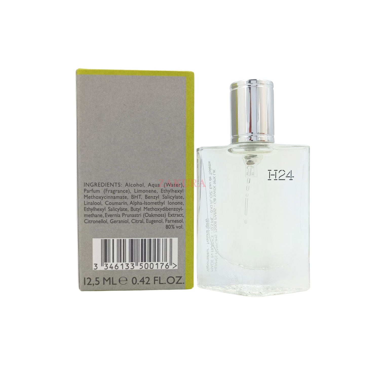 Hermes H24 Eau De Toilette Miniature (12.5ml/15ml) 12.5ml