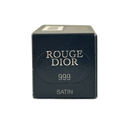 Christian Dior Rouge Dior Lipstick - 999 Satin 3.5g – Iconic Red Satin Lipstick by Zakura Global.