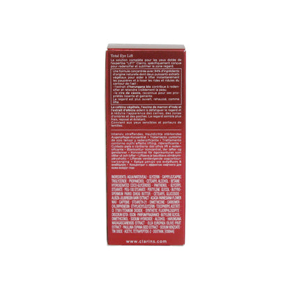 Clarins Total Eye Lift Lift-Replenishing Eye Concentrate 15ml