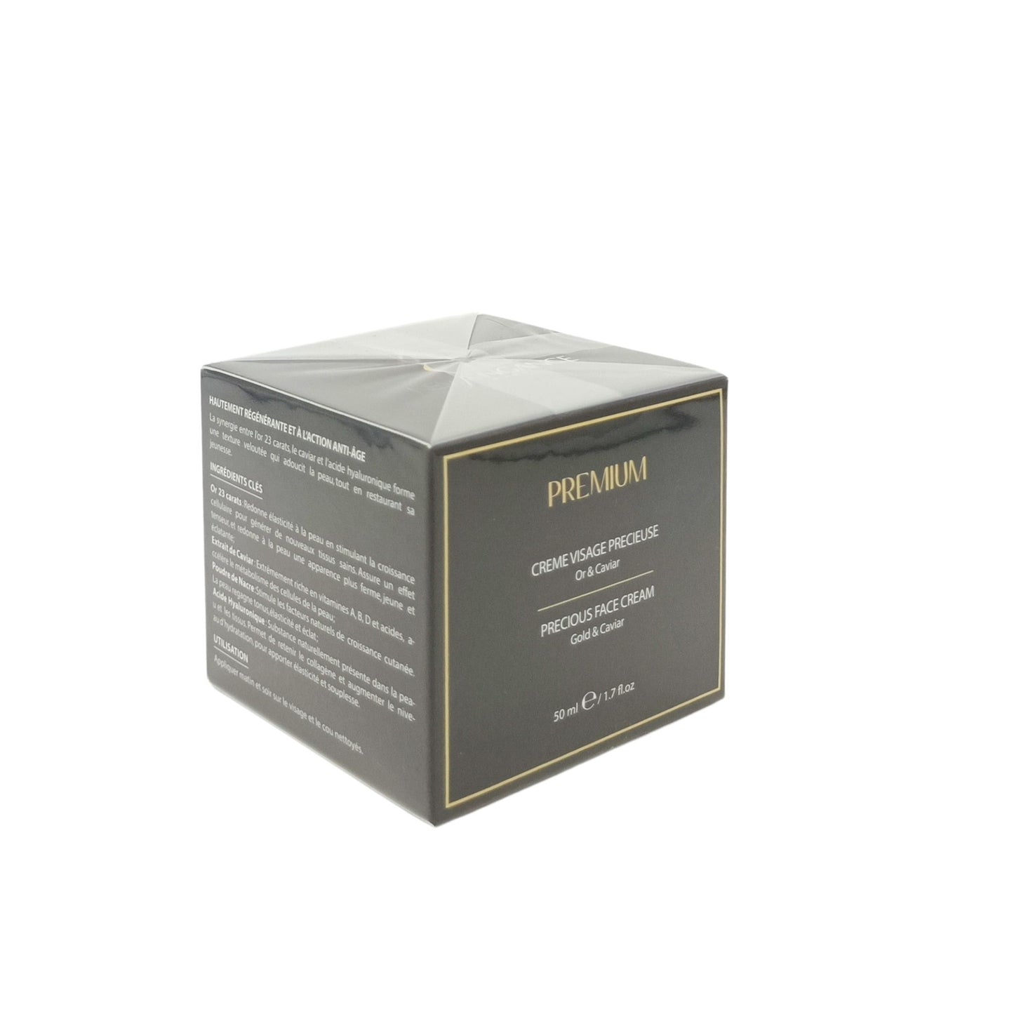New Angance Precious Face Cream Gold and Caviar 50g – Luxurious anti-aging cream for radiant, hydrated skin by Zakura Global.