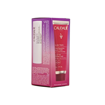 Caudalie The Des Vignes Lip&Hand Set (Cream 30ml+ Lip 4.5g) 2pcs