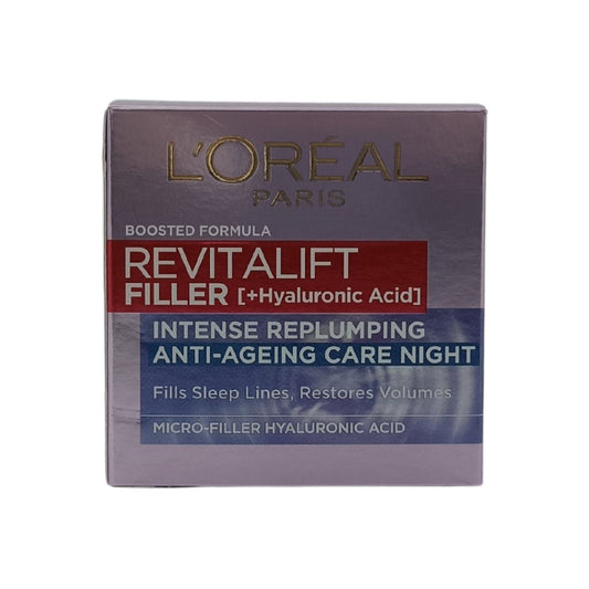 L'Oreal Revitalift Filler Hyaluronic Filling Night Cream 50ml