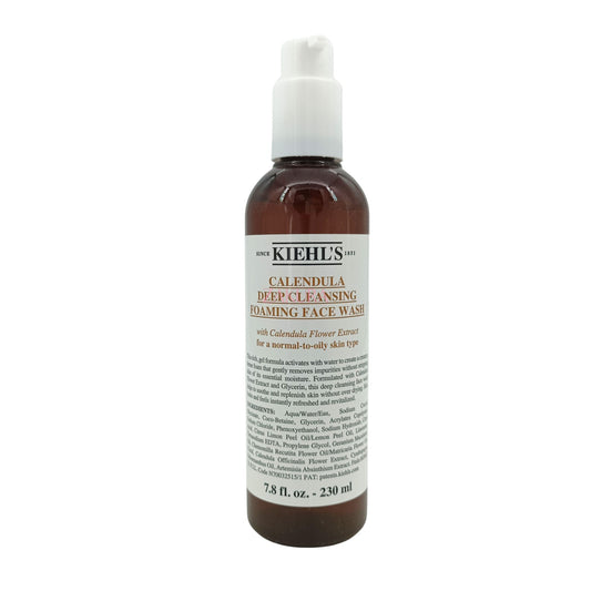 Kiehl's Calendula Deep Cleansing Foaming Face Wash (30ml/ 230ml) 230ml