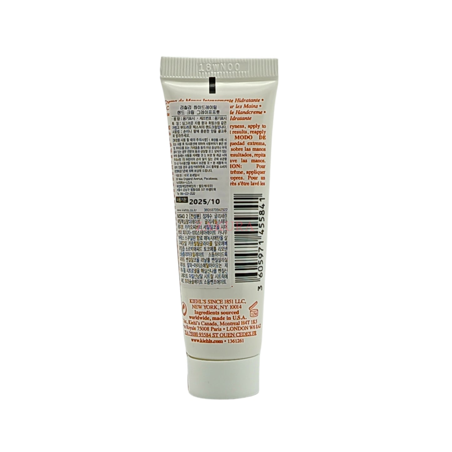 (no price yet) Kiehl's Richly Hydrating Grapefruit Hand Cream (Miniature) 30ml