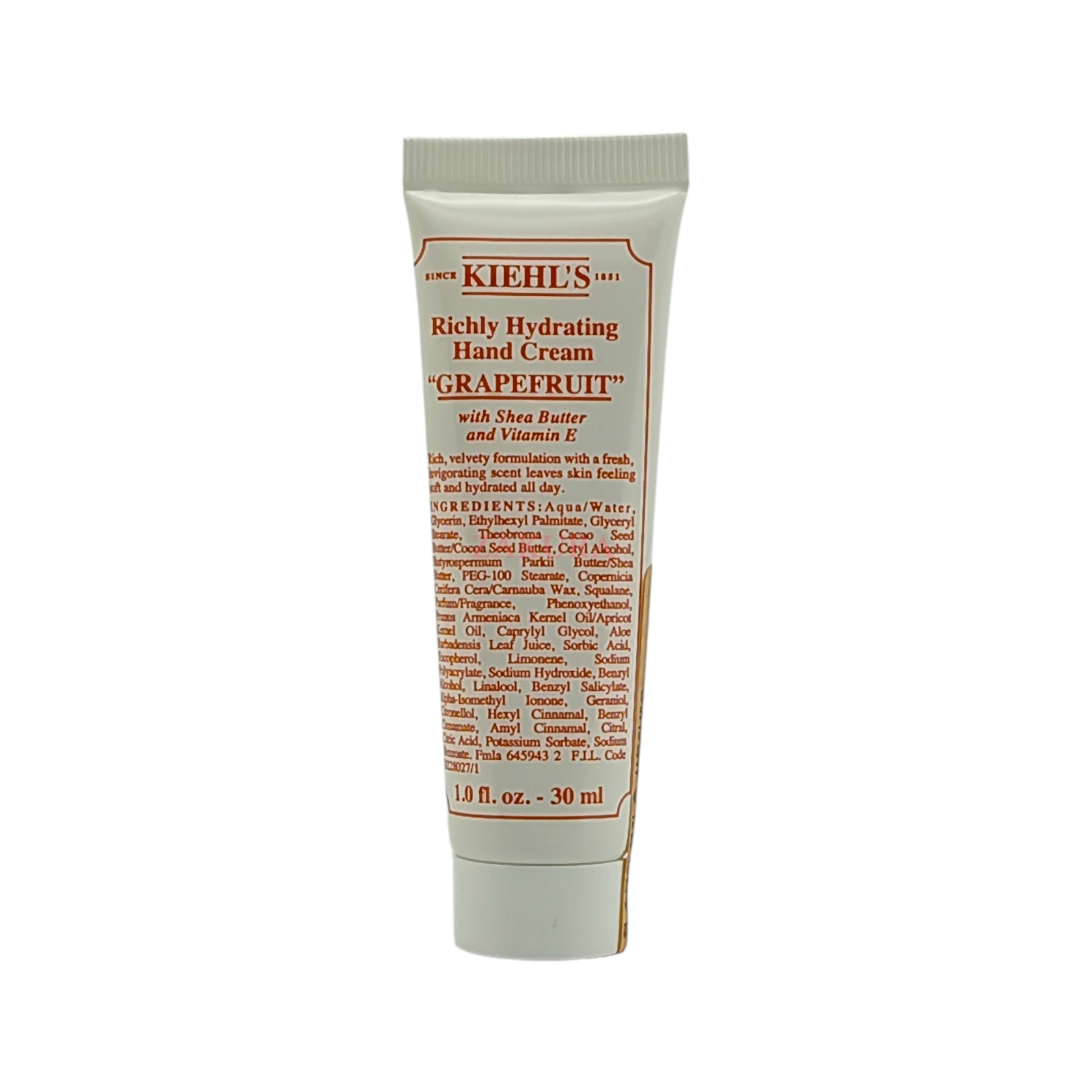 (no price yet) Kiehl's Richly Hydrating Grapefruit Hand Cream (Miniature) 30ml