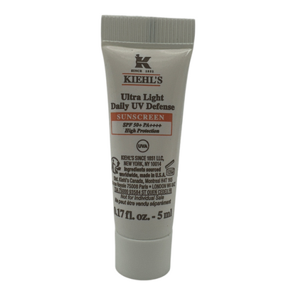 Kiehl's  Ultra Light Daily UV Defense Aqua Gel SPF 50 PA+++ 5ml
