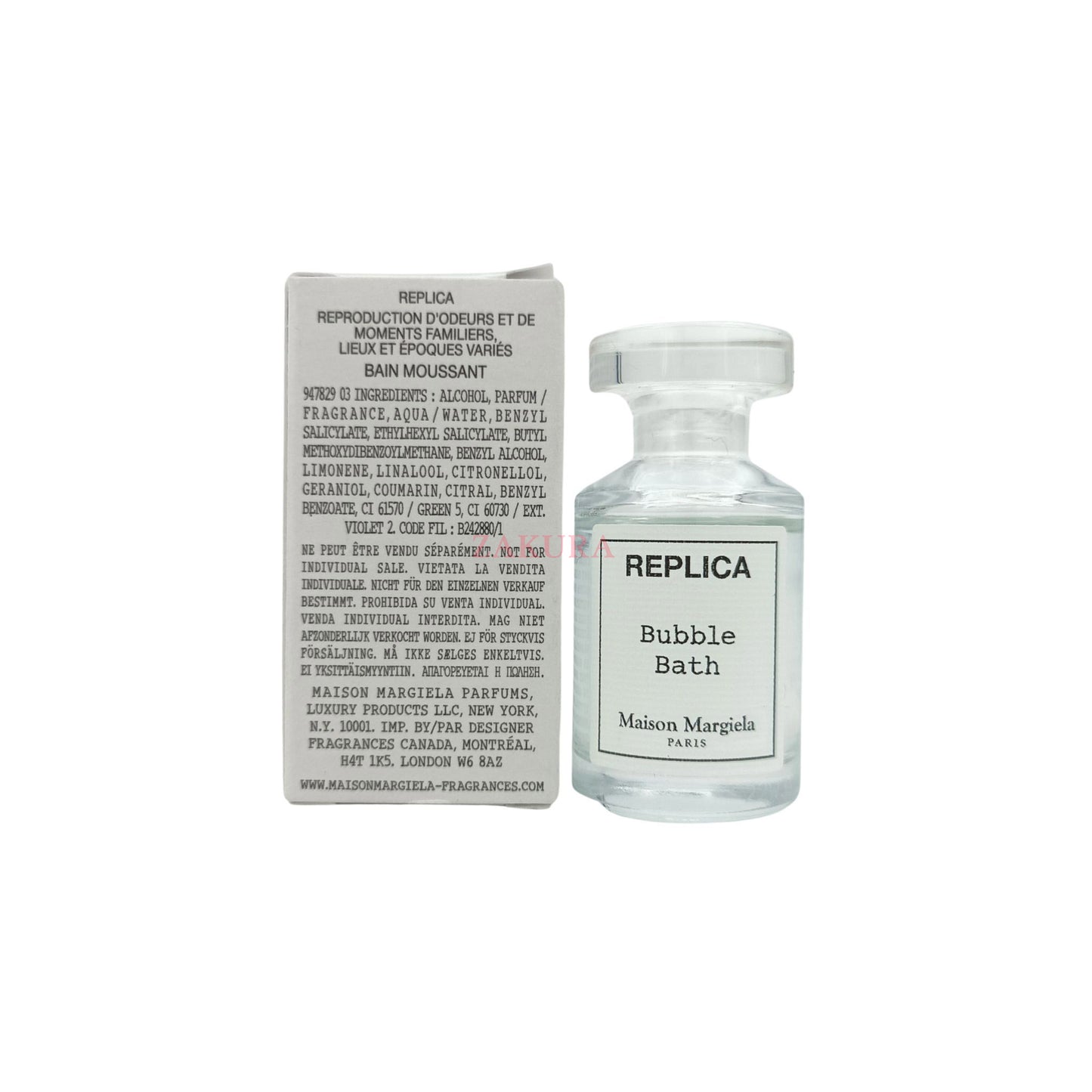 Maison Margiela Replica Bubble Bath Eau De Toilette Spray  (Miniature) 7ml