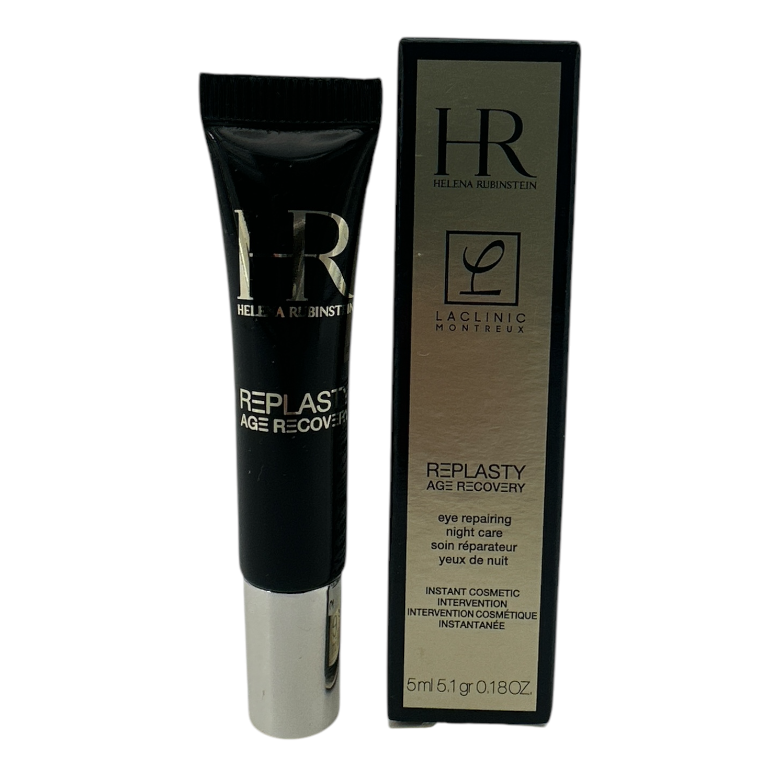 Helena Rubinstein Replasty Age Recovery Eye Repairing Night Serum 5ml – miniature luxury eye serum for overnight anti-aging care