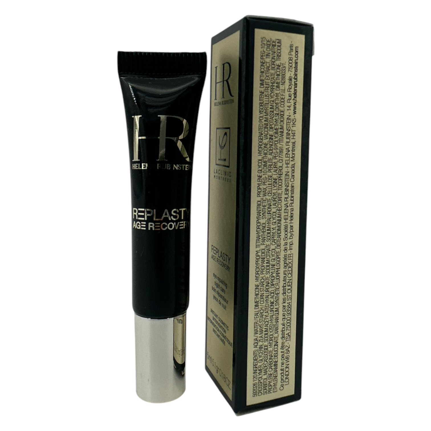 Helena Rubinstein Replasty Age Recovery Eye Repairing Night Serum 5ml – miniature luxury eye serum for overnight anti-aging care