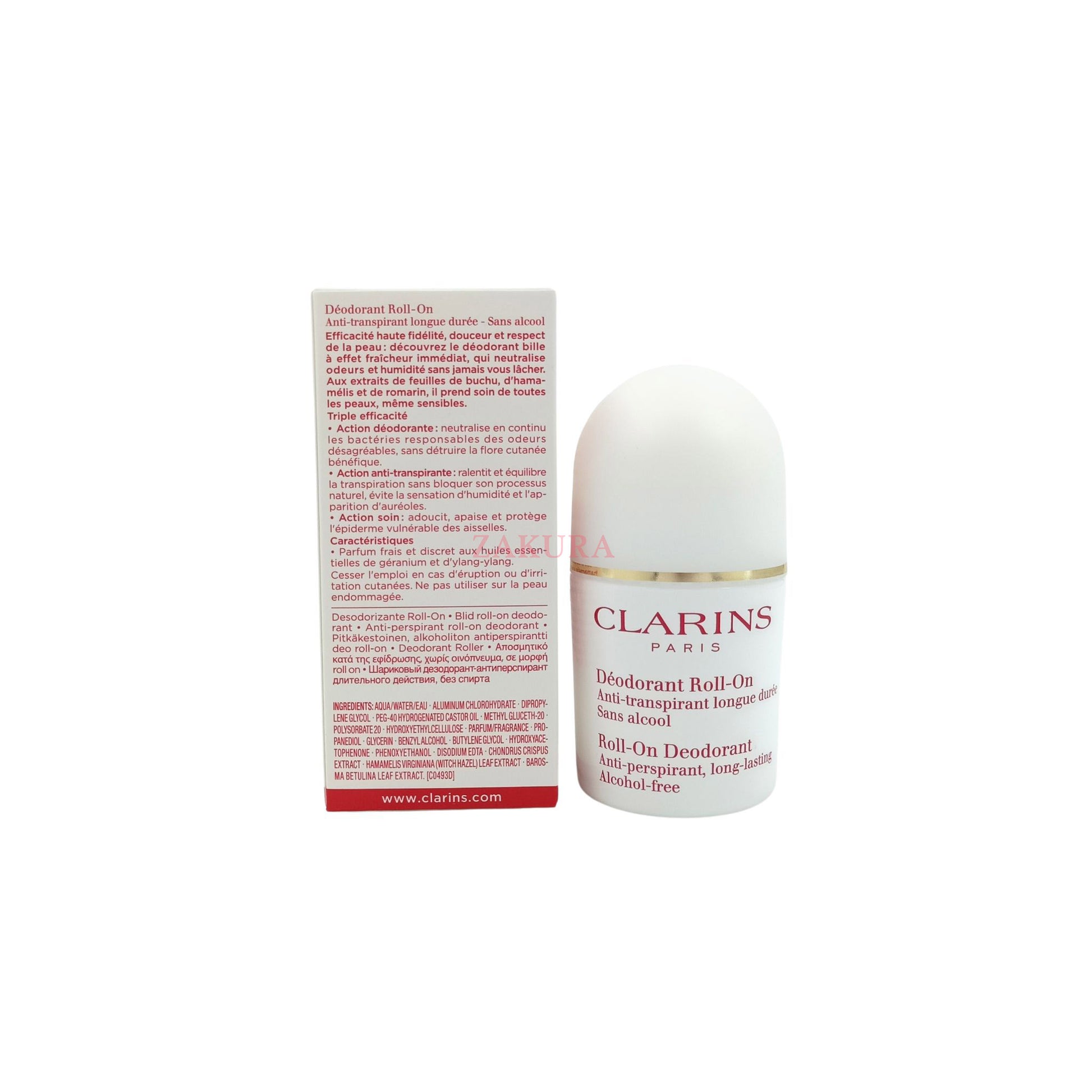 Clarins Gentle Care Roll-On Deodorant 50ml