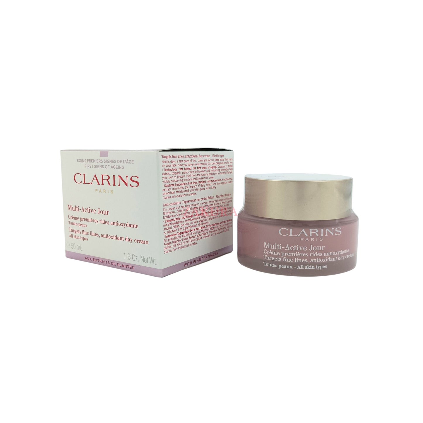 Clarins Multi-Active Day Targets Fine Lines Day Cream 50ml