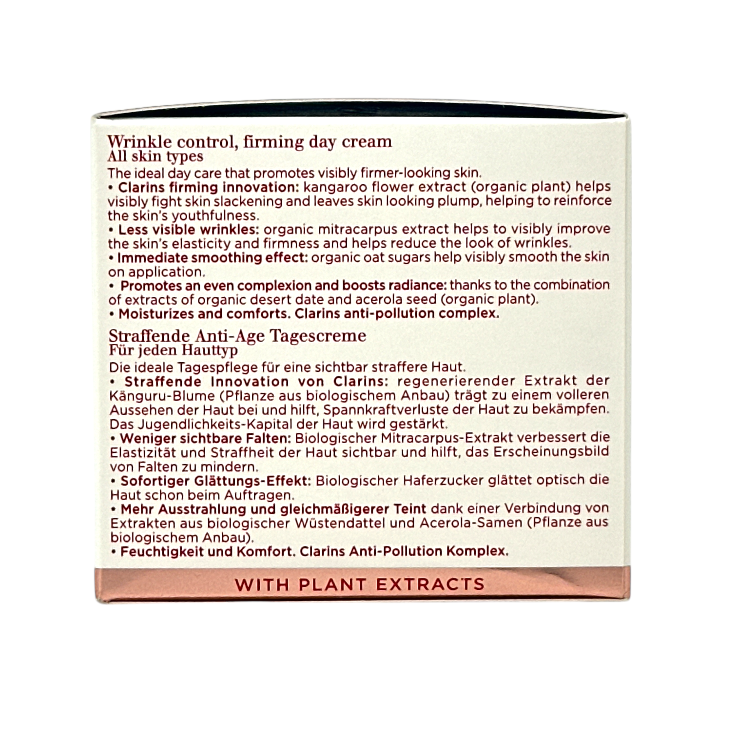Clarins Extra-Firming Jour Wrinkle Control Day Cream 50ml