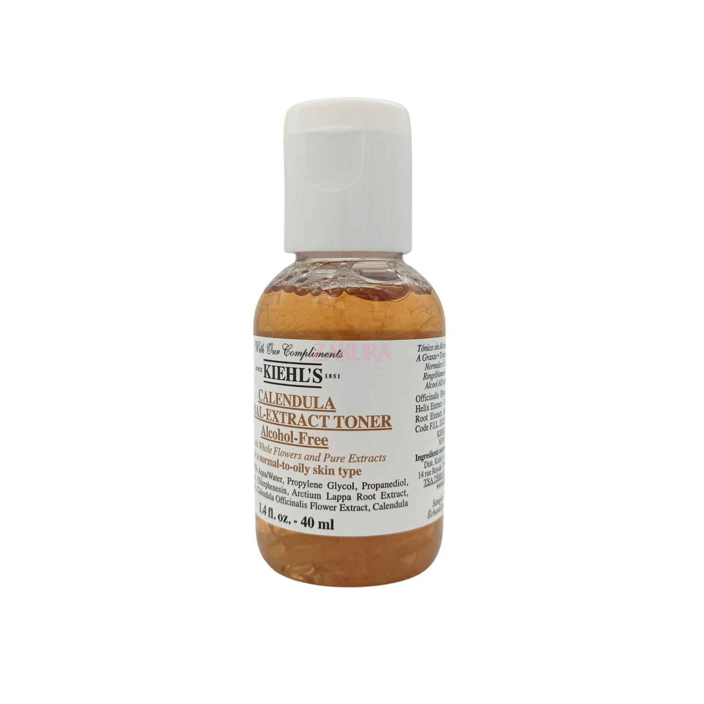 Kiehl's Calendula Herbal Extract Toner (250ml/500ml/40ml Miniature) 40ml Miniature