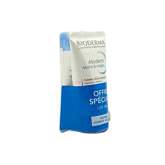 Bioderma Atoderm Mains & ongles (Twin Pack) 50ml