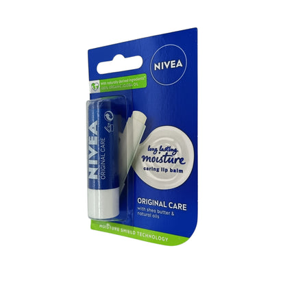 Nivea Lip Balm 4.8g (Essential Care/Soft Rose Caring/Hydro Care)