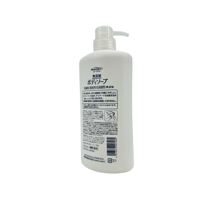 Kumano Pharmaact Additive Free Body Soap 600ml bottle for gentle, chemical-free cleansing from Zakura Global.