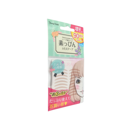 Beauty World Double Eyelid Tape - Natural Color (30pairs/90pairs) 90pairs