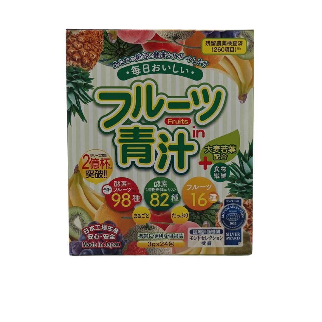 JG Japan Gals Fruits Green Juice with Enzyme 24x3g