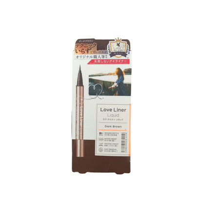 Love Liner Liquid Eyeliner 0.55ml (Black/Dark Brown/Brown/Milk Brown)