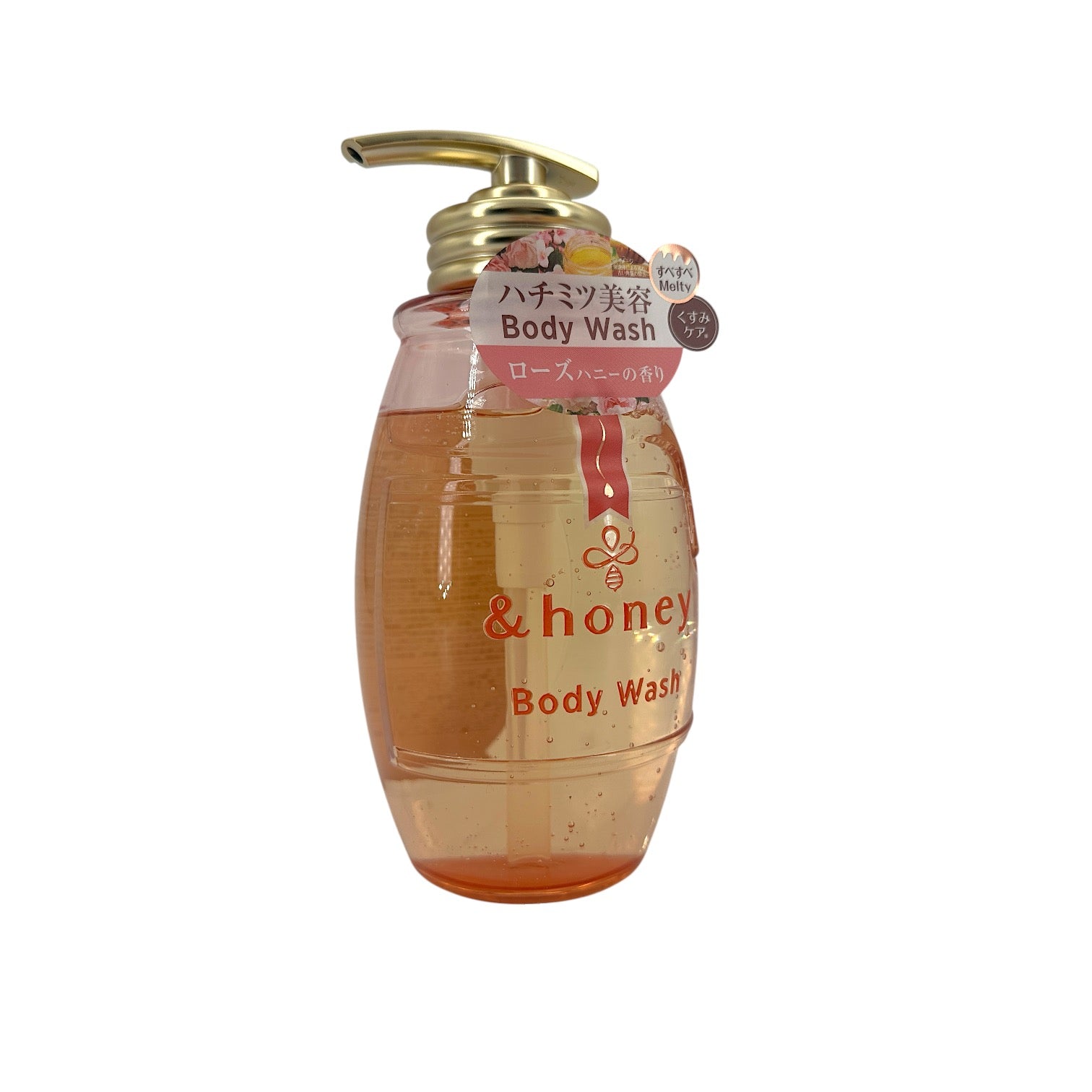 &honey Pure Rose Honey Melty Moist Gel Body Wash 500ml
