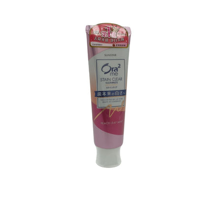 Ora2 Me Stainclear Toothpaste 140g (Natural Mint/Peach Mint) Peach Mint
