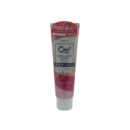 Ora2 Me Stainclear Toothpaste 140g (Natural Mint/Peach Mint) Peach Mint