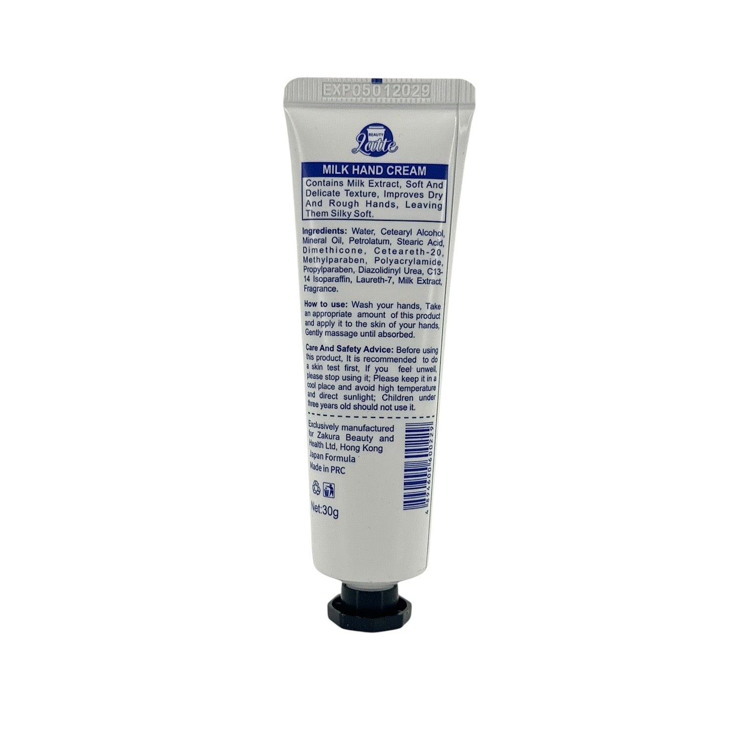 Beauty Latte Hand Cream - Milk 30g