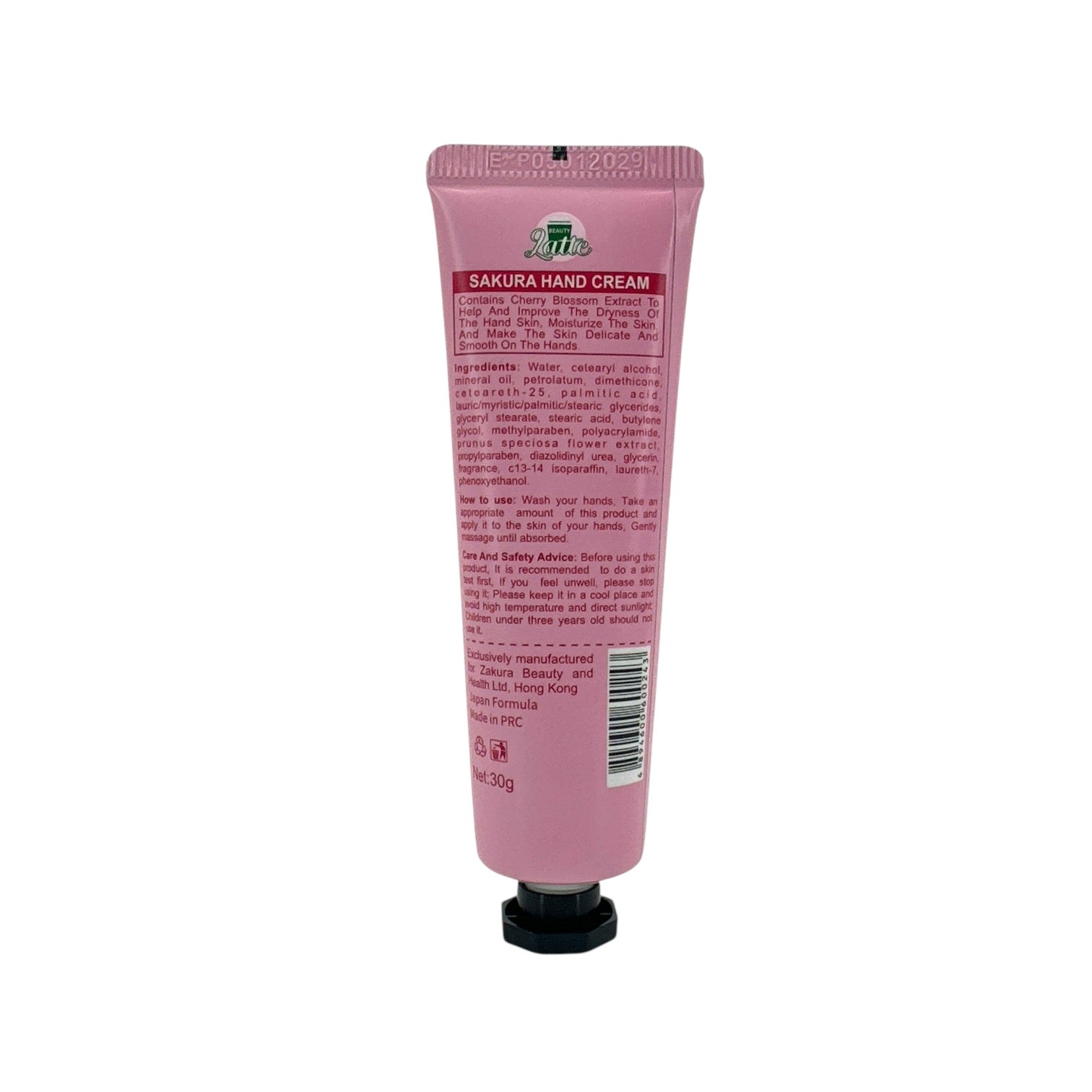 Beauty Latte Hand Cream - Sakura 30g