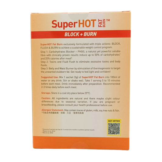 Superfood Lab Superhot Fat Burn 30x3g