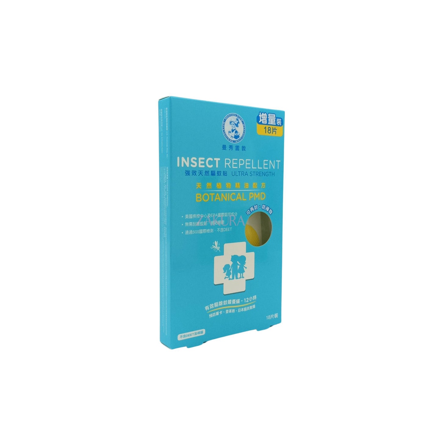 Mentholatum Insect Repellent Patch 18pcs